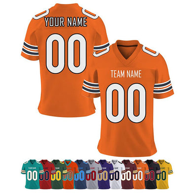 Custom Football Jerseys for Men, Personalized Sport Shirts Add Team Name Number Women/Youth