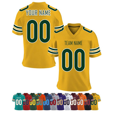 Custom Football Jerseys for Men, Personalized Sport Shirts Add Team Name Number Women/Youth