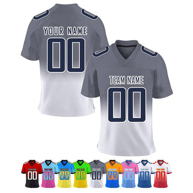 Custom Football Jerseys for Men, Personalized Sport Shirts Add Team Name Number Women/Youth