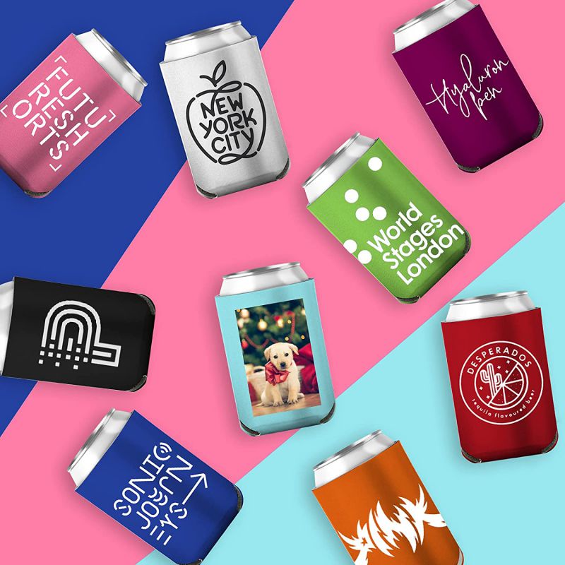 Design Your Own Beer Can Holder Favor Custom Party Favor Custom Wedding  Favor Foam Beverage Holder Custom Wedding Can Cooler 