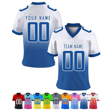 Custom Football Jerseys for Men, Personalized Sport Shirts Add Team Name Number Women/Youth