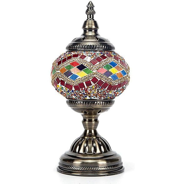 Mosaic Lamp-Handmade Turkish Mosaic Table Lamp for Room Decoration