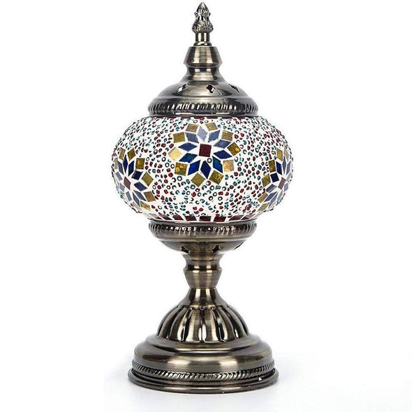 Mosaic Lamp-Handmade Turkish Mosaic Table Lamp for Room Decoration