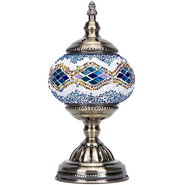 Mosaic Lamp-Handmade Turkish Mosaic Table Lamp for Room Decoration