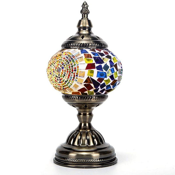 Mosaic Lamp-Handmade Turkish Mosaic Table Lamp for Room Decoration