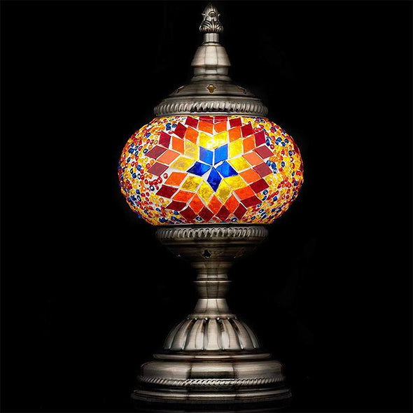 Mosaic Lamp-Handmade Turkish Mosaic Table Lamp for Room Decoration