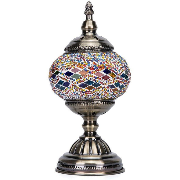 Mosaic Lamp-Handmade Turkish Mosaic Table Lamp for Room Decoration