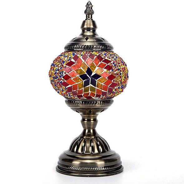 Mosaic Lamp-Handmade Turkish Mosaic Table Lamp for Room Decoration