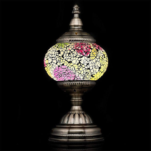 Mosaic Lamp-Handmade Turkish Mosaic Table Lamp for Room Decoration