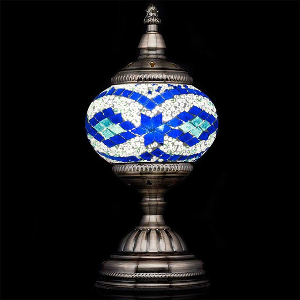 Mosaic Lamp-Handmade Turkish Mosaic Table Lamp for Room Decoration