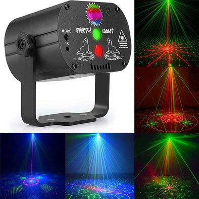 Home Stage Lights,Dj Disco Light,Mini USB Party Lights,Ceiling Projector Light Remote Control.