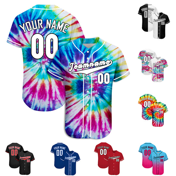 Custom Baseball Jersey, Personalized Tee Shirt Sports Uniforms Print Team Name Numbers for Men/Women/Kids