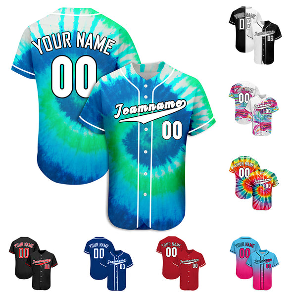 Custom Baseball Jersey, Personalized Tee Shirt Sports Uniforms Print Team Name Numbers for Men/Women/Kids