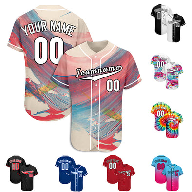 Custom Baseball Jersey, Personalized Tee Shirt Sports Uniforms Print Team Name Numbers for Men/Women/Kids