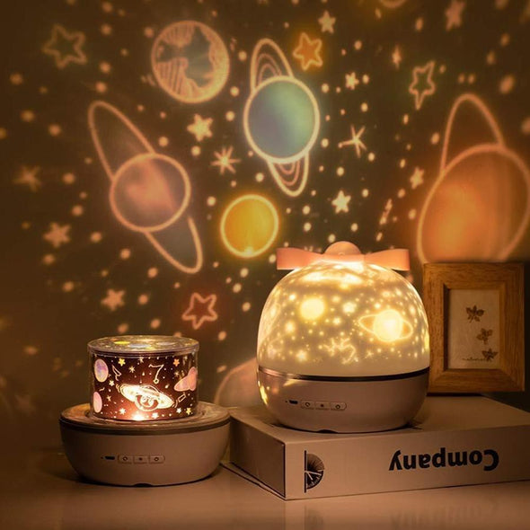 Moon Star Projector Night Light, 360 Rotation Starry Sky Projector Christmas, Mother's Day Gifts