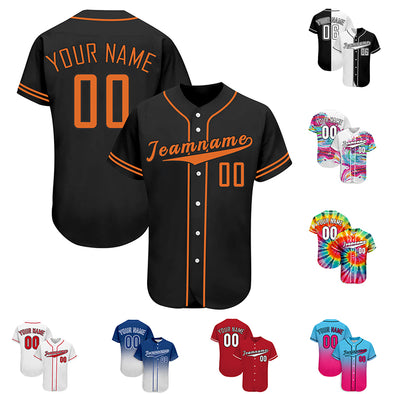 Custom Baseball Jersey, Personalized Tee Shirt Sports Uniforms Print Name Numbers for Men/Women/Kids